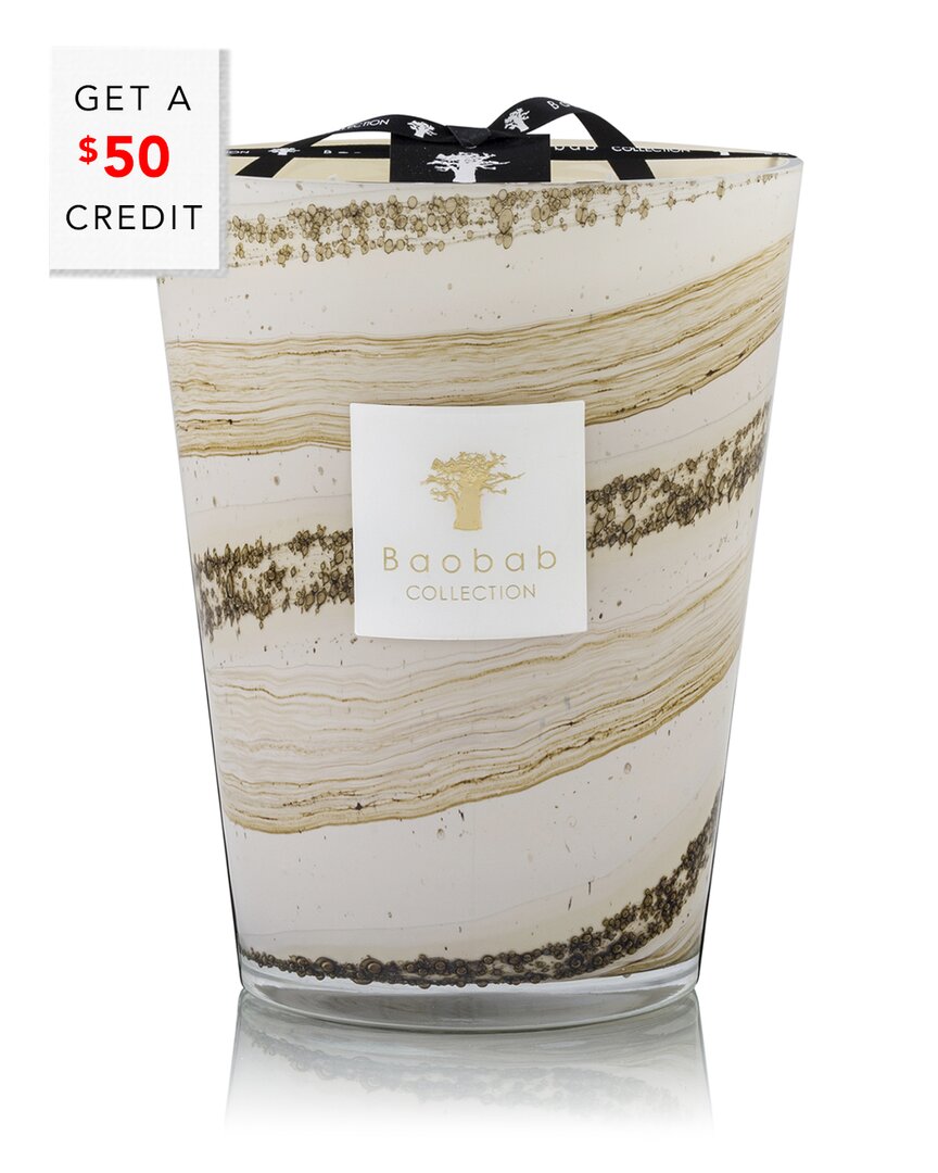 Baobab Collection Sand Siloli Scented Candle In Neutrals