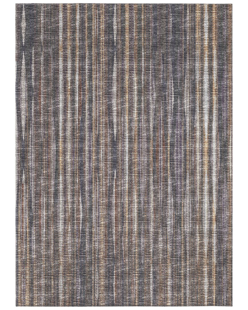 Addison Rugs Waverly Indoor/outdoor Washable Rug In Brown