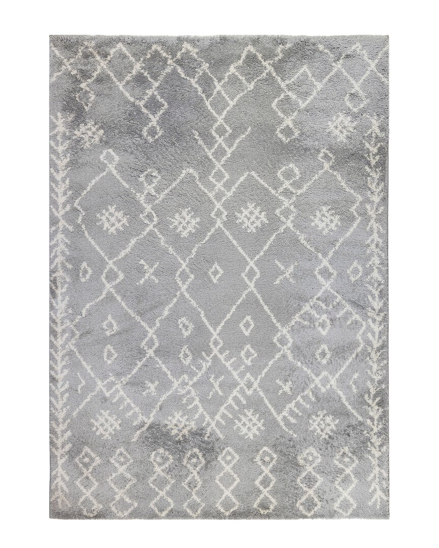 Ar Rugs Aspen Belen Geometric Runner Rug In Gray