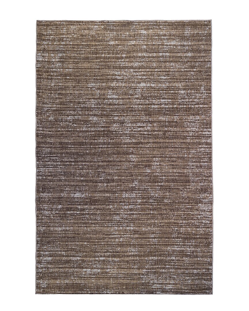 Ar Rugs Maryland Cecil Striped Runner Rug In Brown