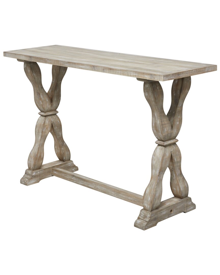 Peyton Lane Brown Farmhouse Console Table