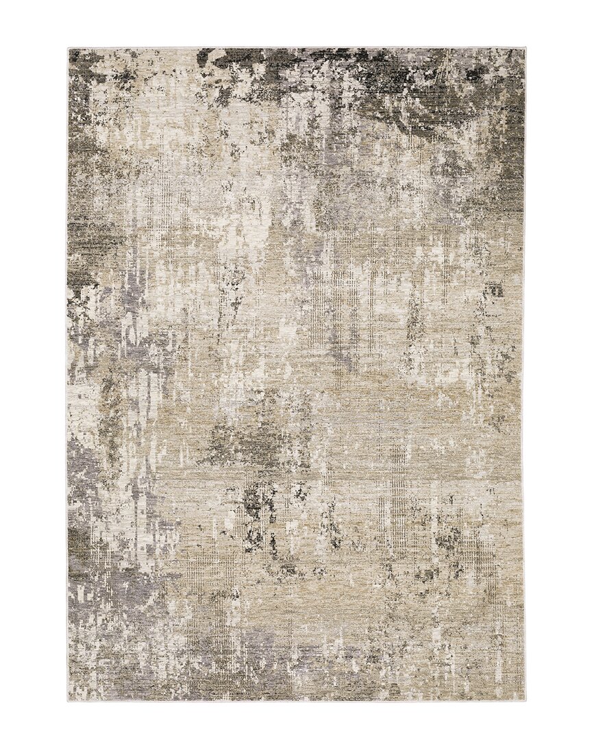 Stylehaven Nimbus Distressed Abstract Area Rug In Beige