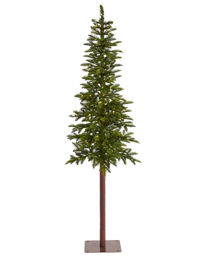 Nearly Natural 7ft. Alaskan Alpine Artificial Christmas Tree In Green