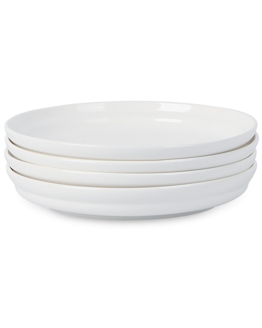 Stone Lain Virtuo 4pc Salad Plate Set In White