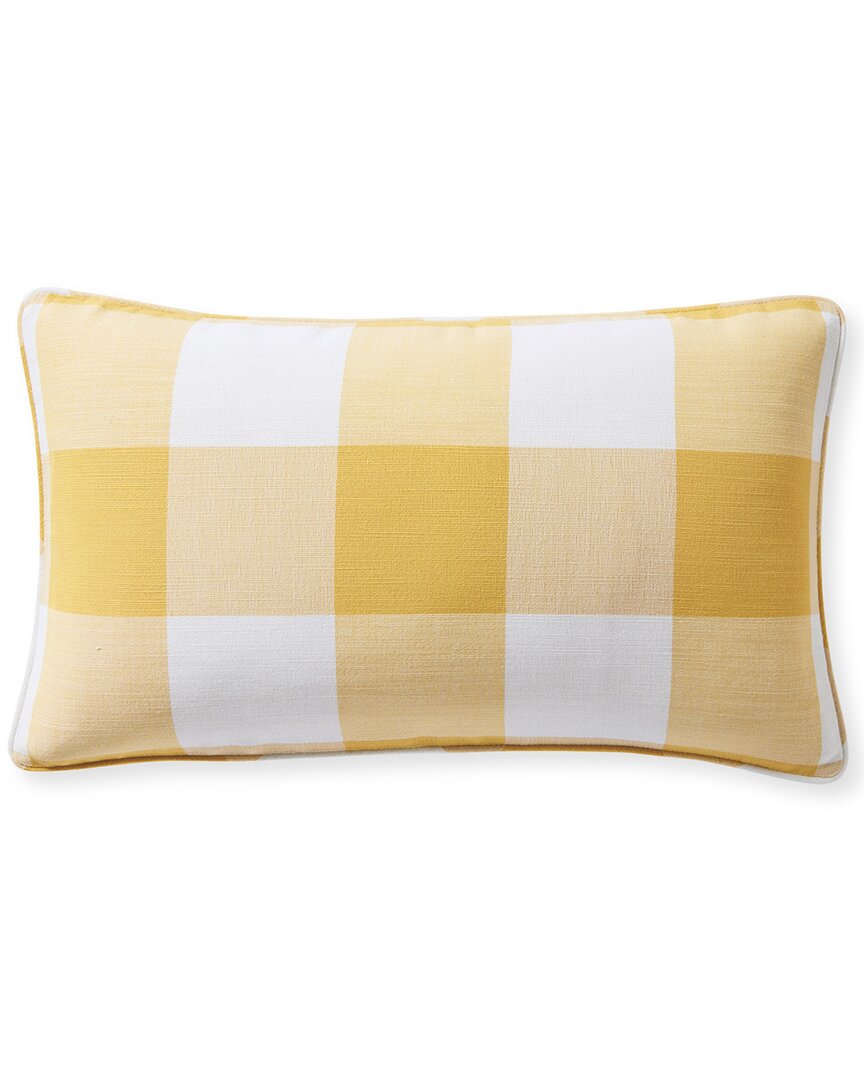 Shop Serena & Lily Classic Gingham Pillow Cover