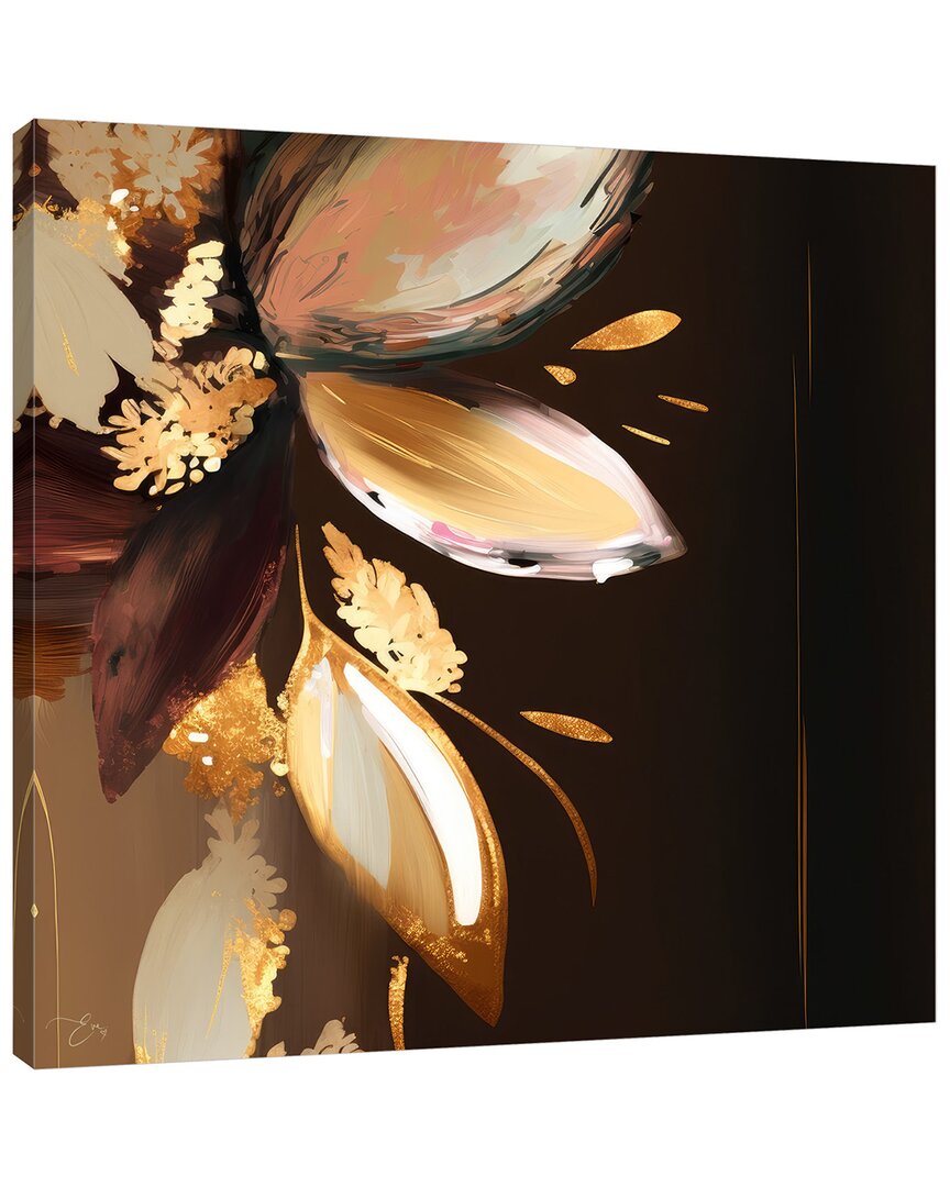 Jaxson Rea Abstract Golden Leaves I By Bella Eve Wall Art