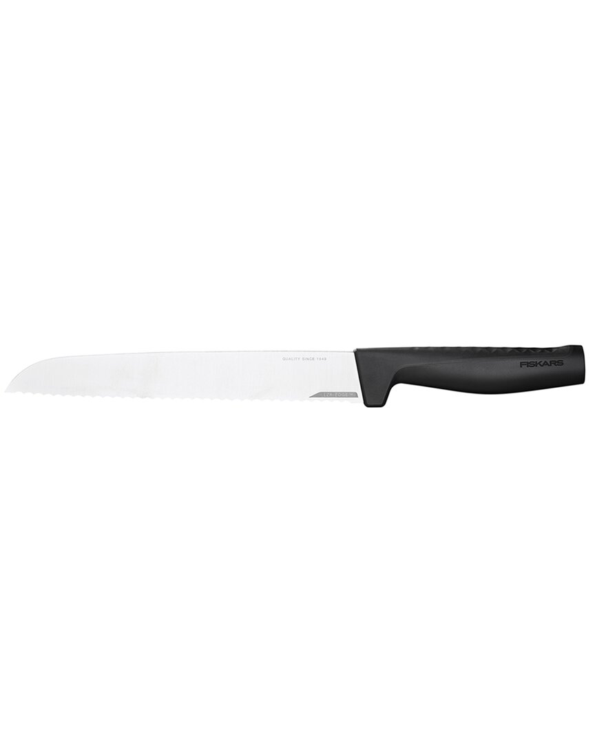 Fiskars Hard Edge Bread Knife In Black