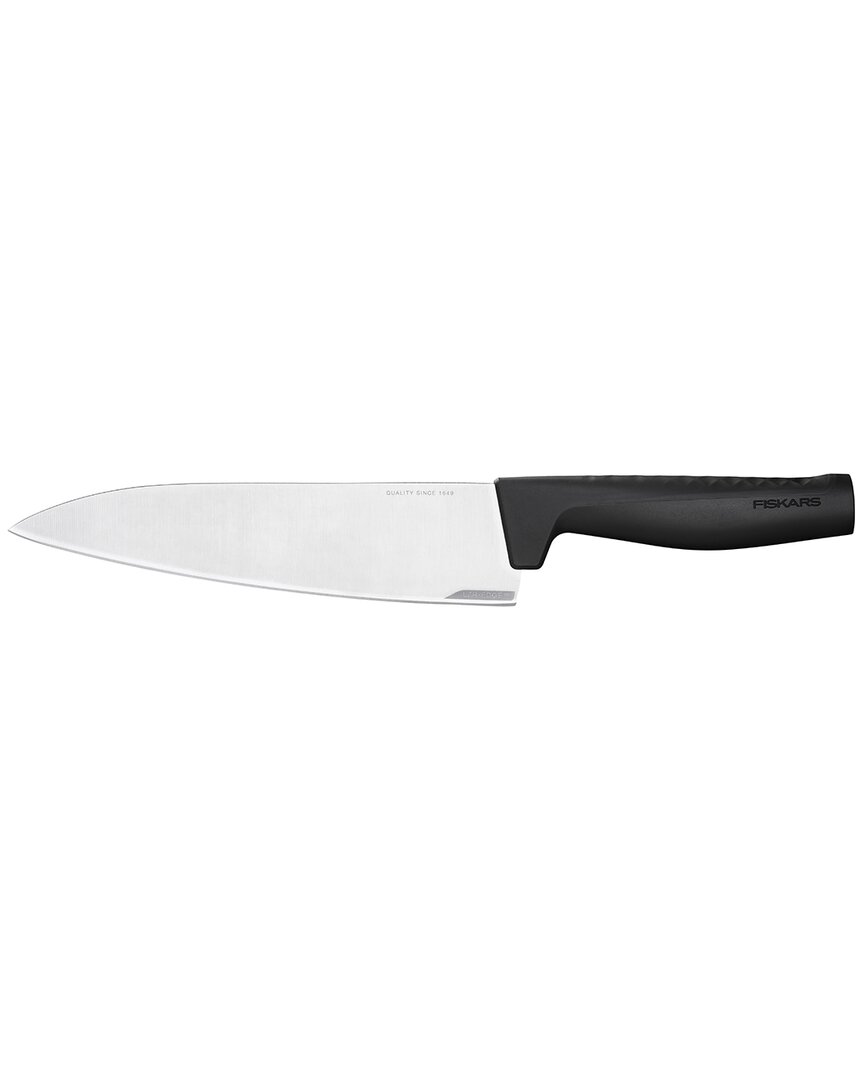 Fiskars Hard Edge Large Cook's Knife In Black
