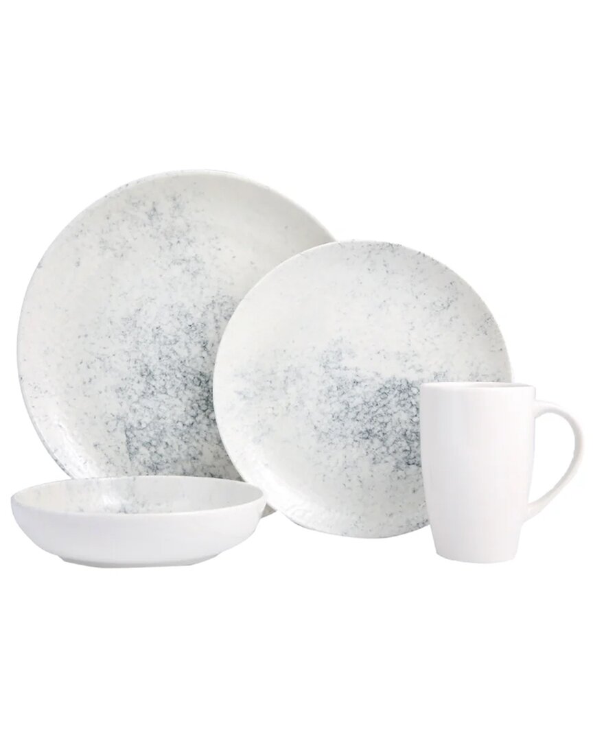 Porland New Age Smoky 4-piece Place Setting Set