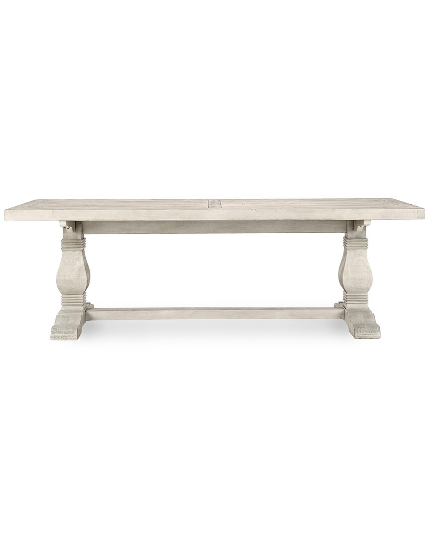 Kosas Home Quincy 94in Dining Table In Ivory