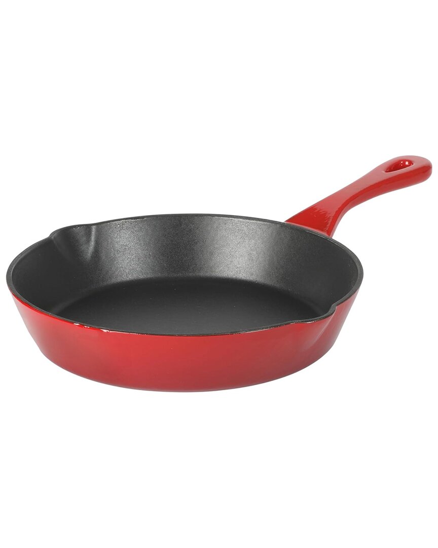 Crock-pot Artisan 8in Enameled Cast Iron Round Skillet