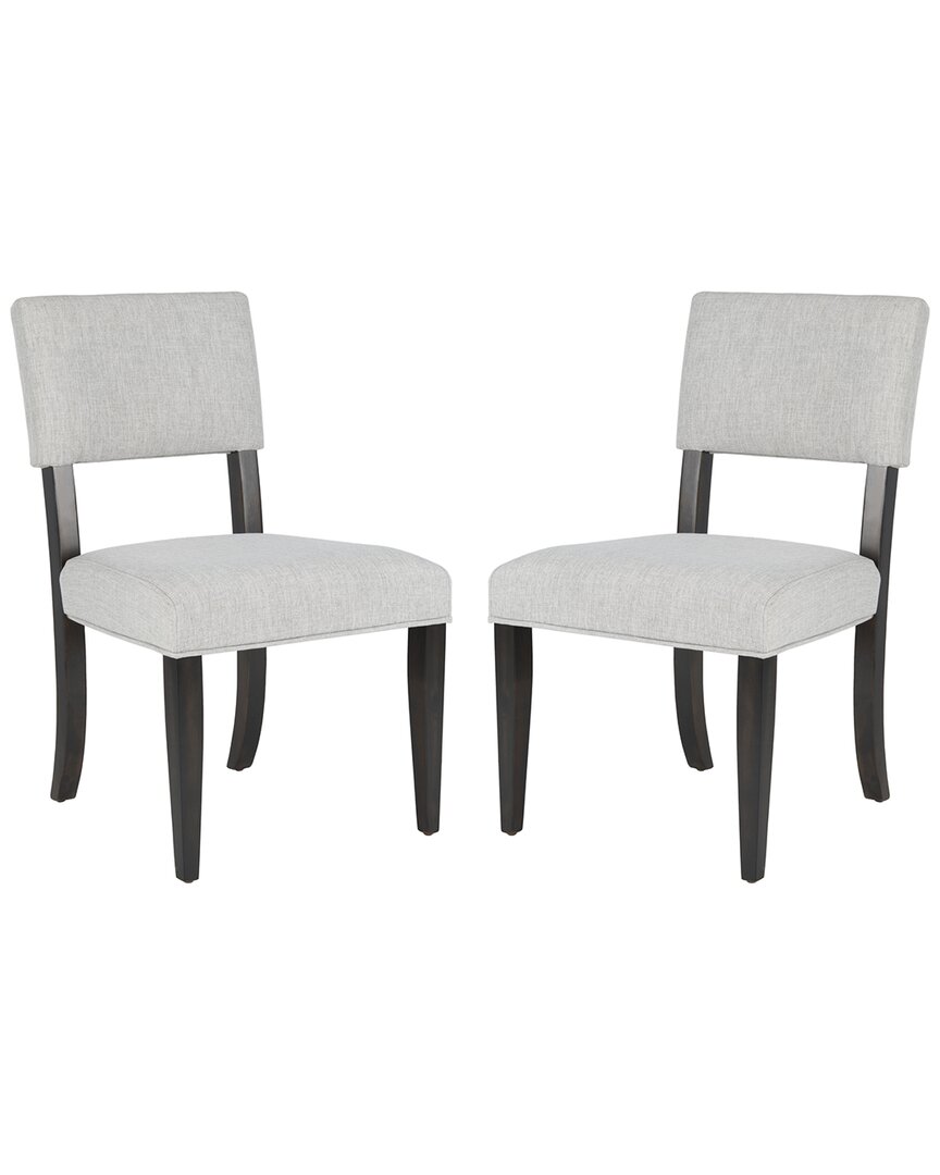 Safavieh Couture Luis Wood Dining Chair In Black