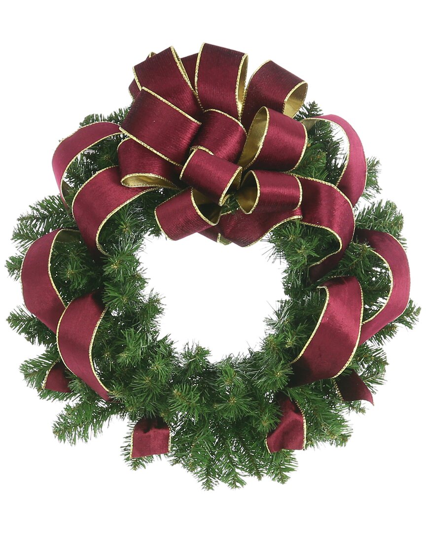 Creative Displays 22in Holiday Wreath In Green