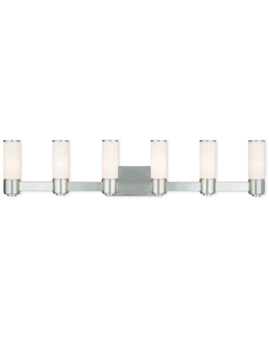 Livex Lighting Livex Weston 6-light Bn Wall Sconce/ Bath-light