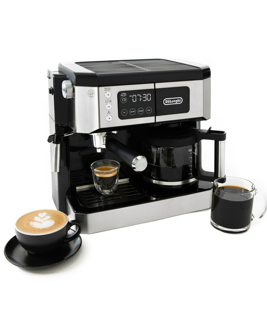 Delonghi All-in-one Combination Coffee And Espresso Machine In Black