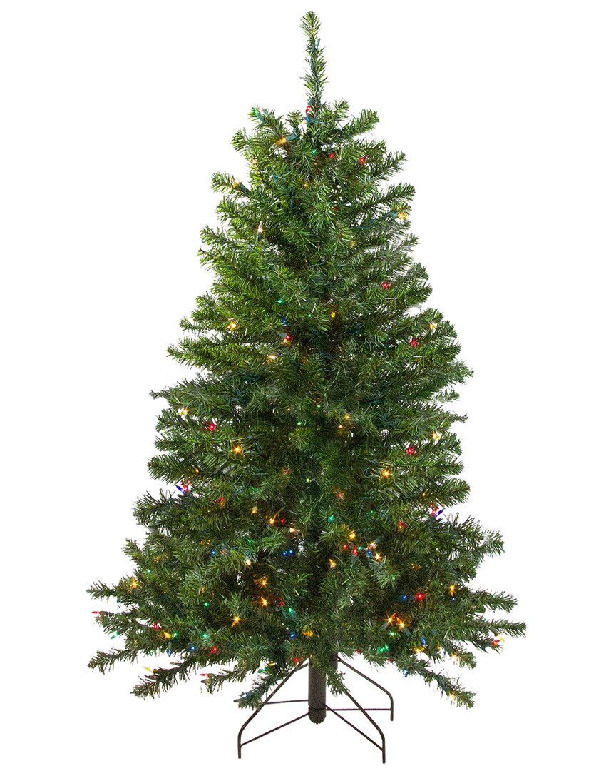 Shop Northlight 4ft Pre-lit Full Canadian Pine Artificial Christmas Tree