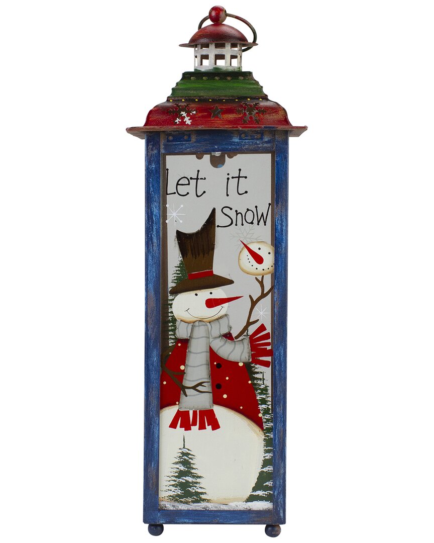 Shop Northlight 15in Snow Christmas Lantern