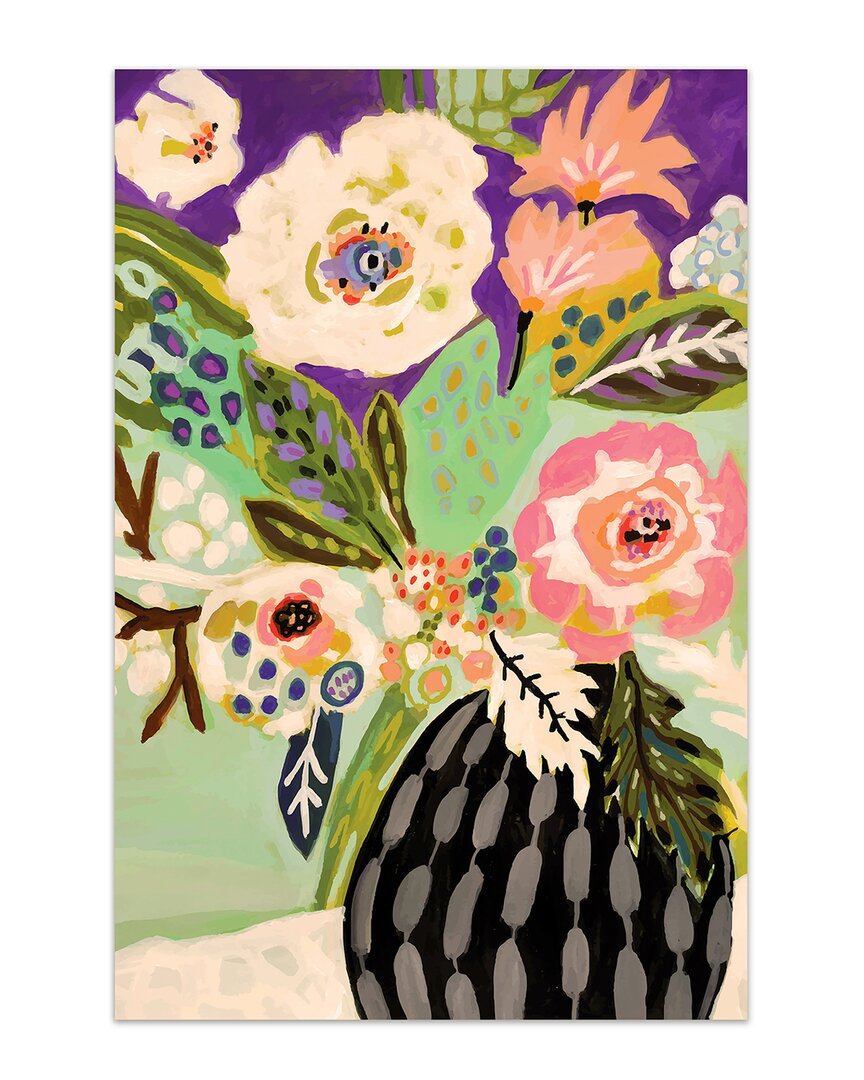Empire Art Direct Fresh Flowers In Vase I Wall Art