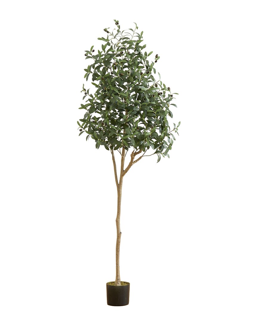 Nearly Natural 6ft Artificial Olive Tree In Green