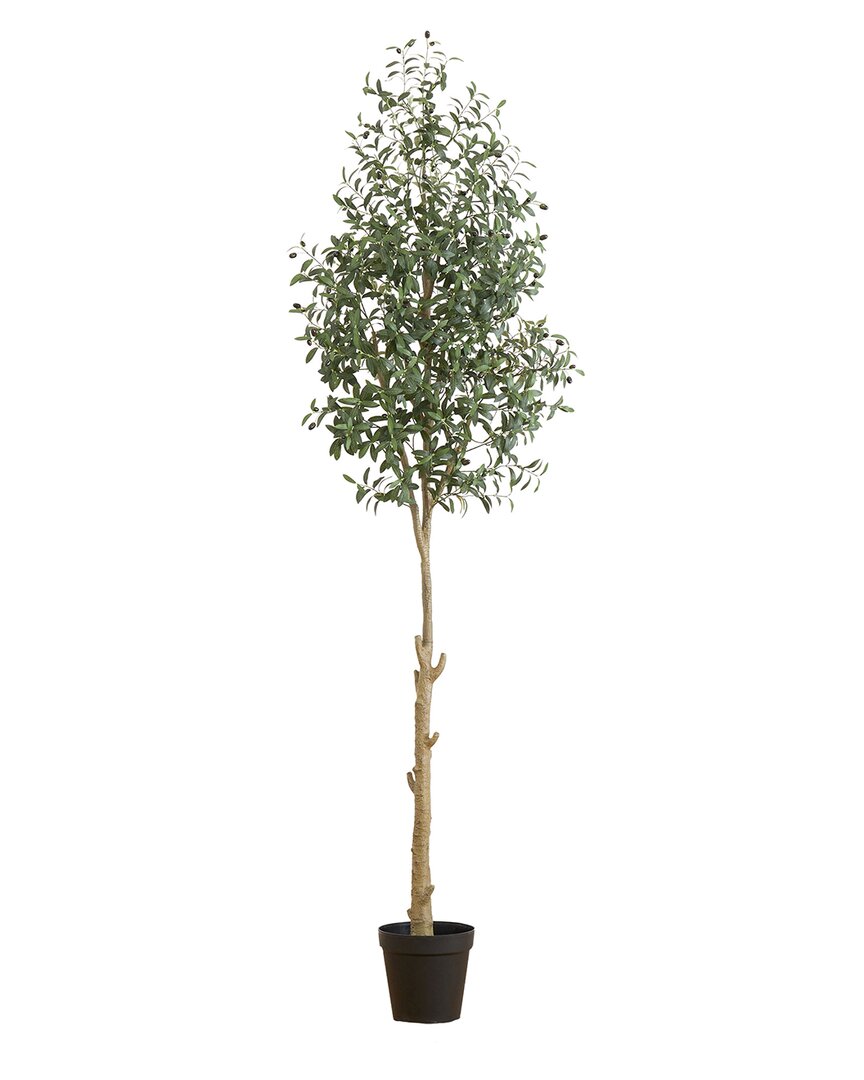 Nearly Natural 9ft Artificial Olive Tree In Green