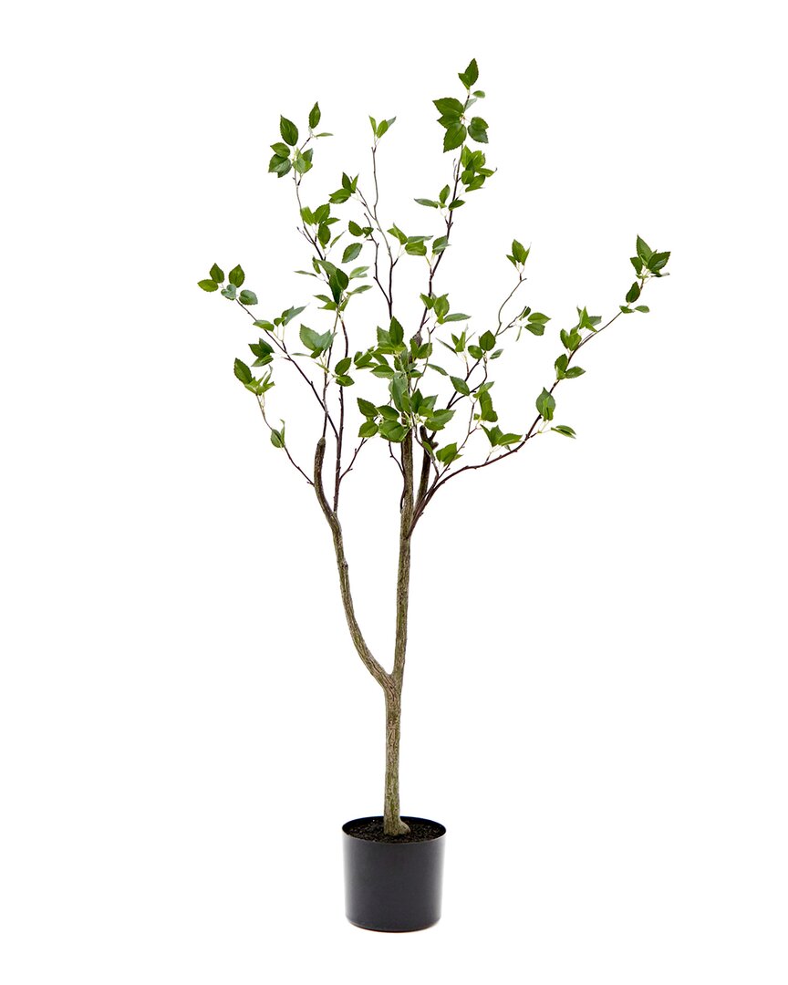 NEARLY NATURAL NEARLY NATURAL 4FT MINIMALIST CITRUS ARTIFICIAL TREE