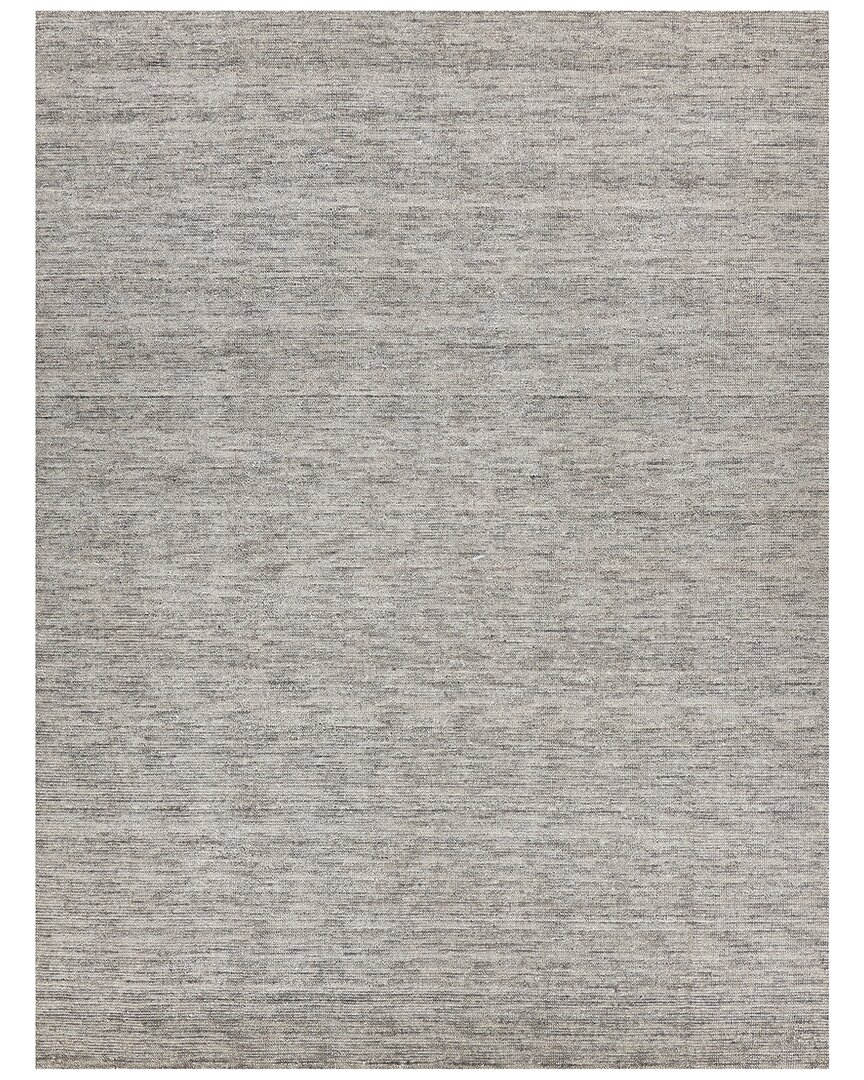 Exquisite Rugs Catalina Hand-loomed New Zealand Wool & Bamboo Silk Area Rug In Gray