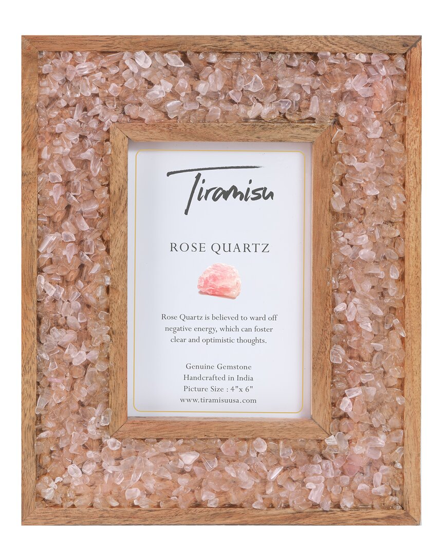 Shop Tiramisu Pink Moonglow Rose Quartz Picture Frame