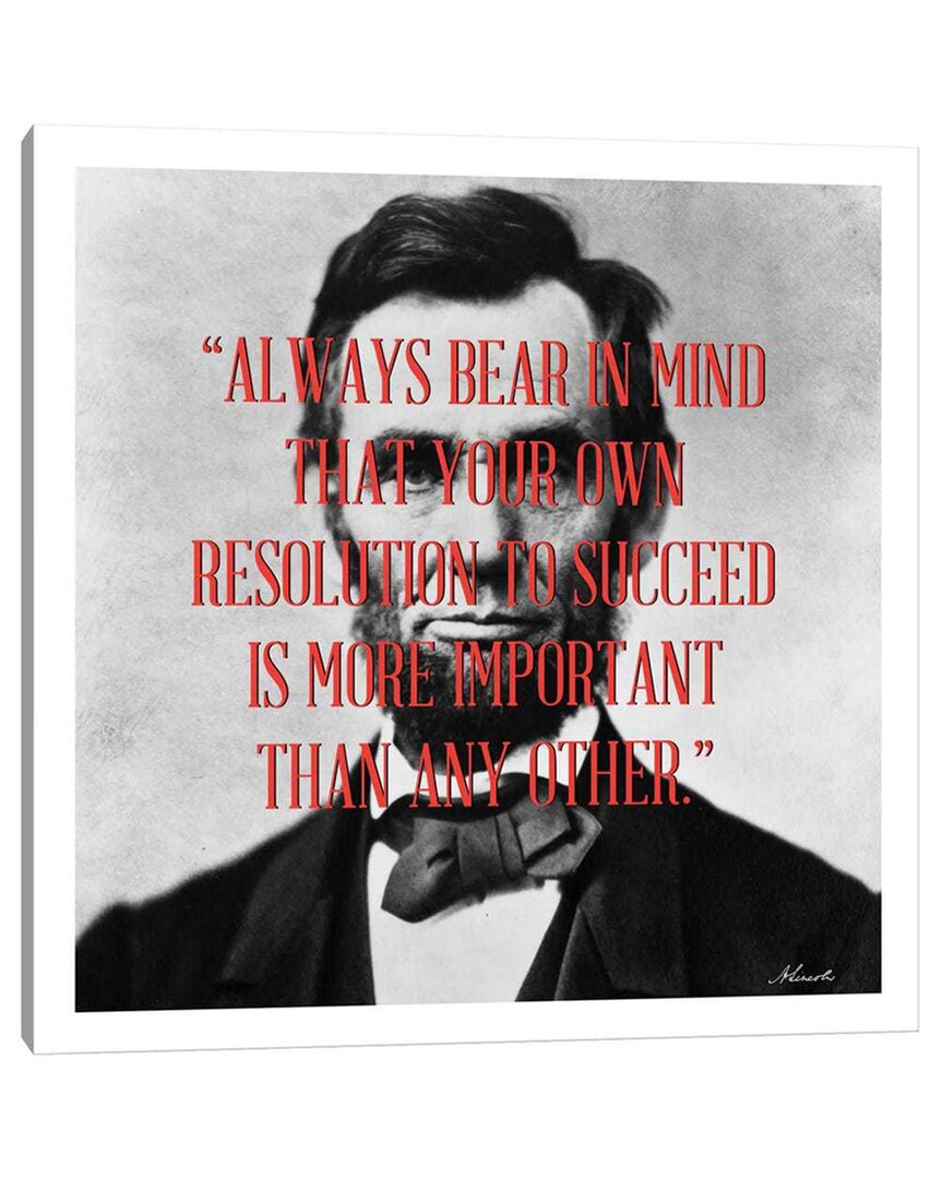 Icanvas Abraham Lincoln Quote By Unknown Artist Wall Art