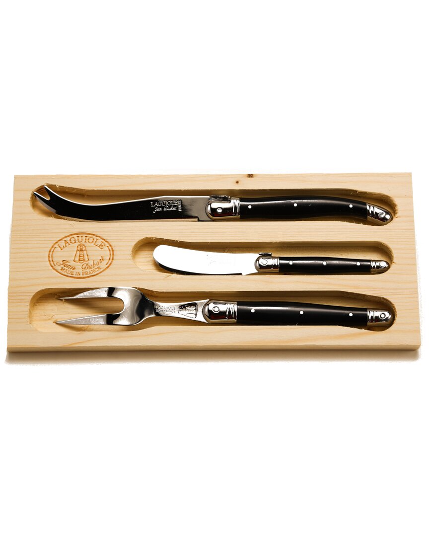 Jean Dubost Laguiole 3pc Cheese Set