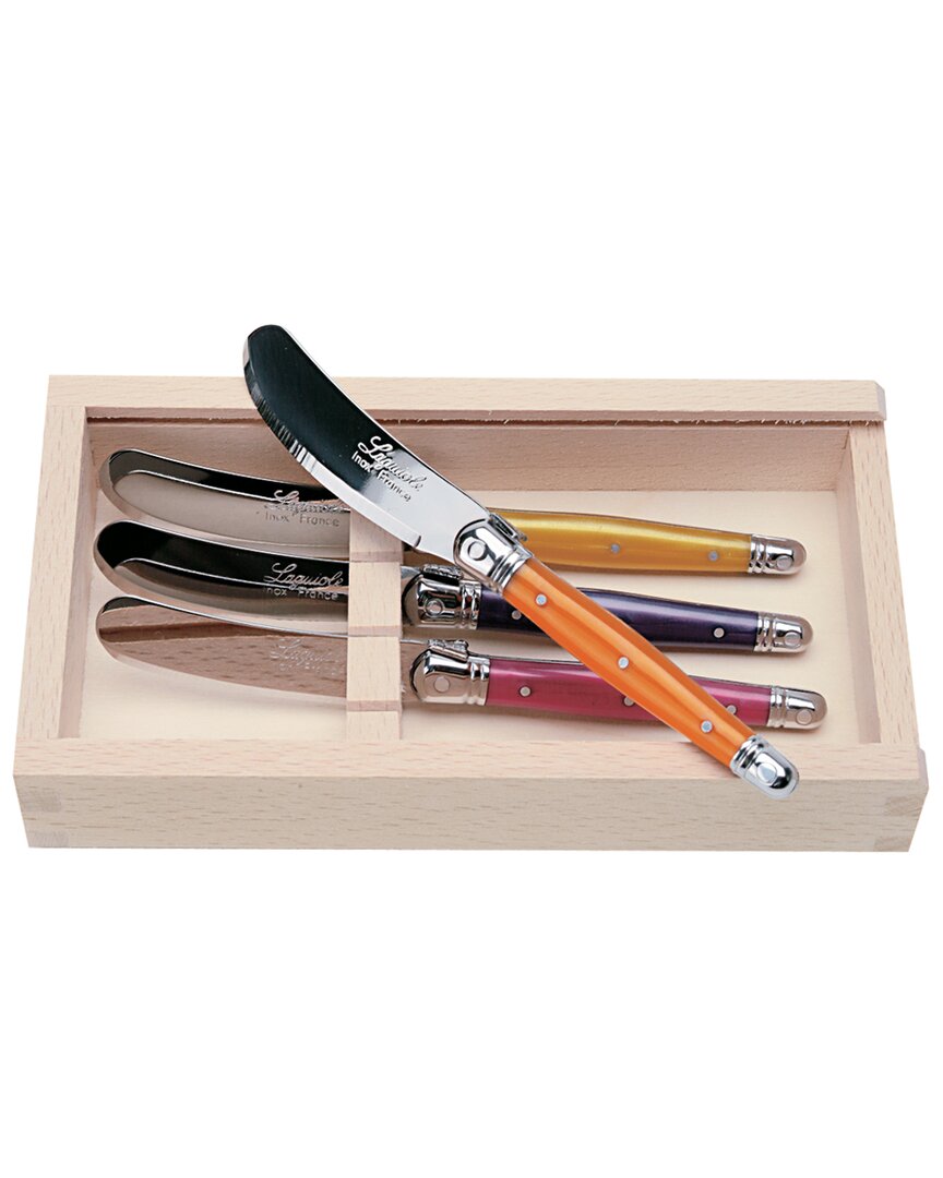 Jean Dubost Laguiole Set Of 4 Spreaders