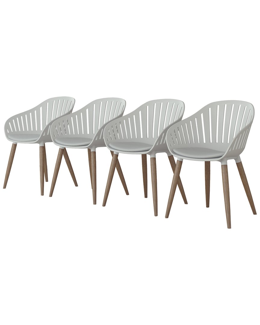 Amazonia 4-piece Chairs Set | Ideal For Indoors 2