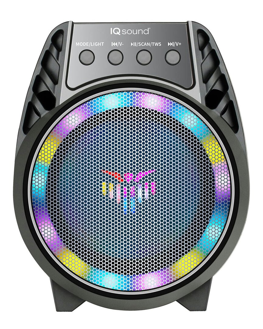 Supersonic 4in Bluetooth Tws Party Speaker In Black