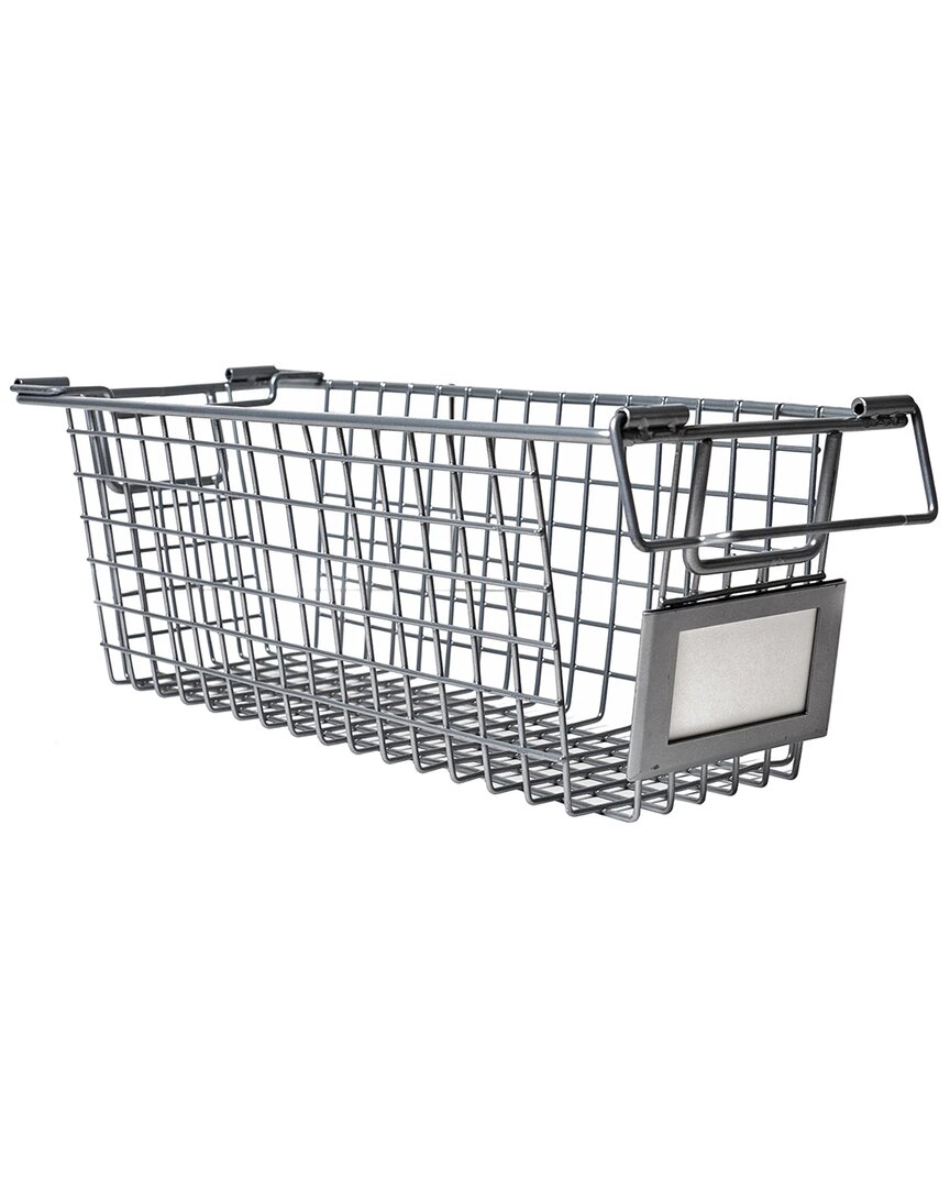 Oba Method Set Of 12 Farmers Market Baskets In Silver