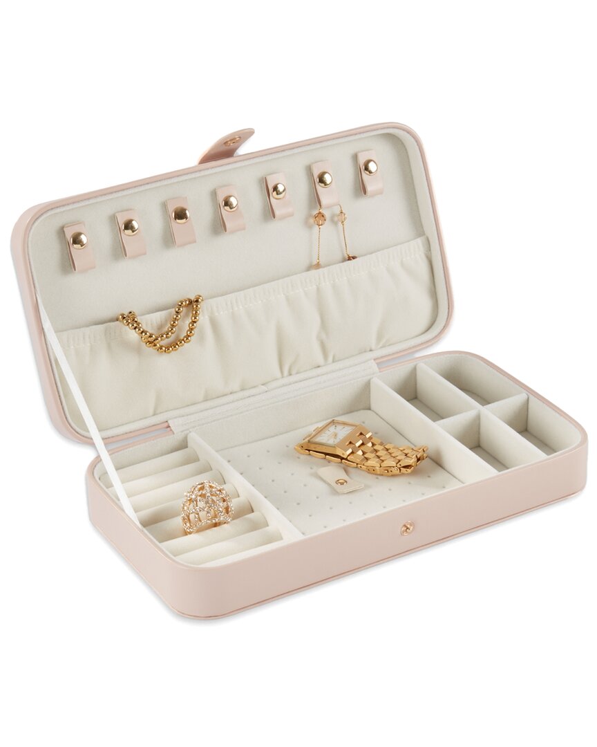 Bey-berk Isla Jewelry Box In Pink