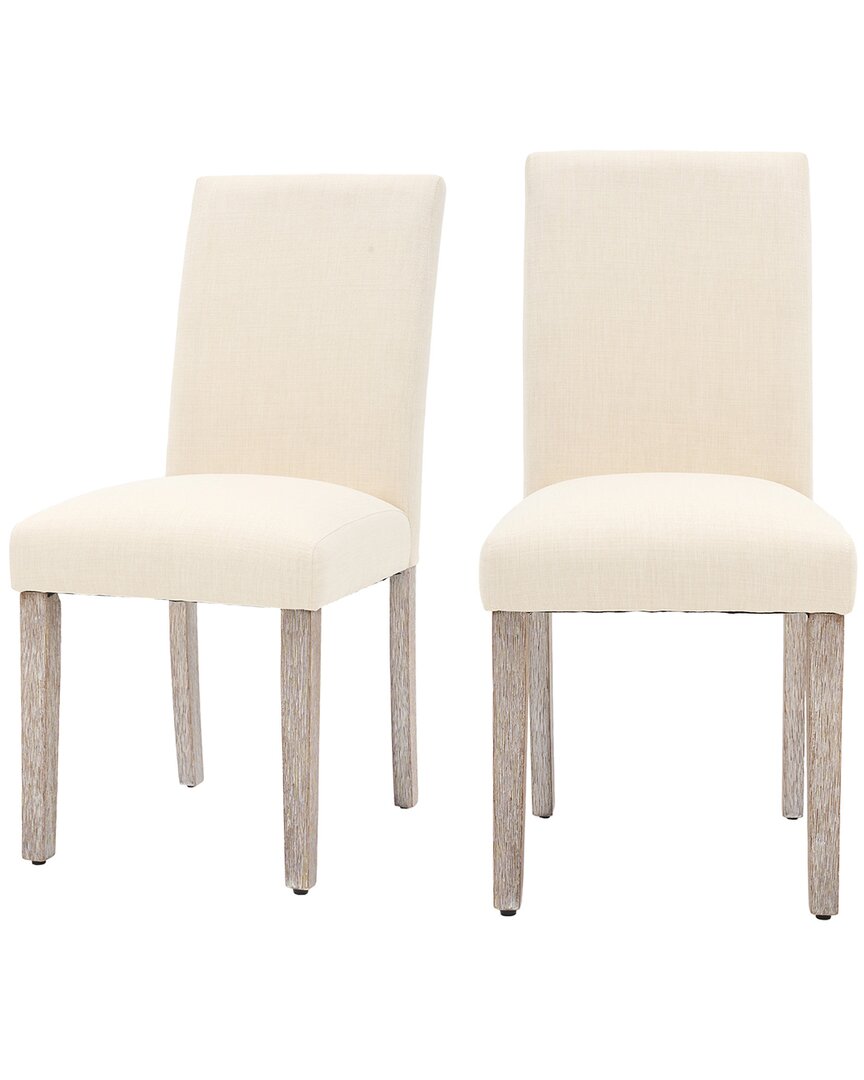 Unikome 2 Pack Stylish Modern Upholstered Dining C