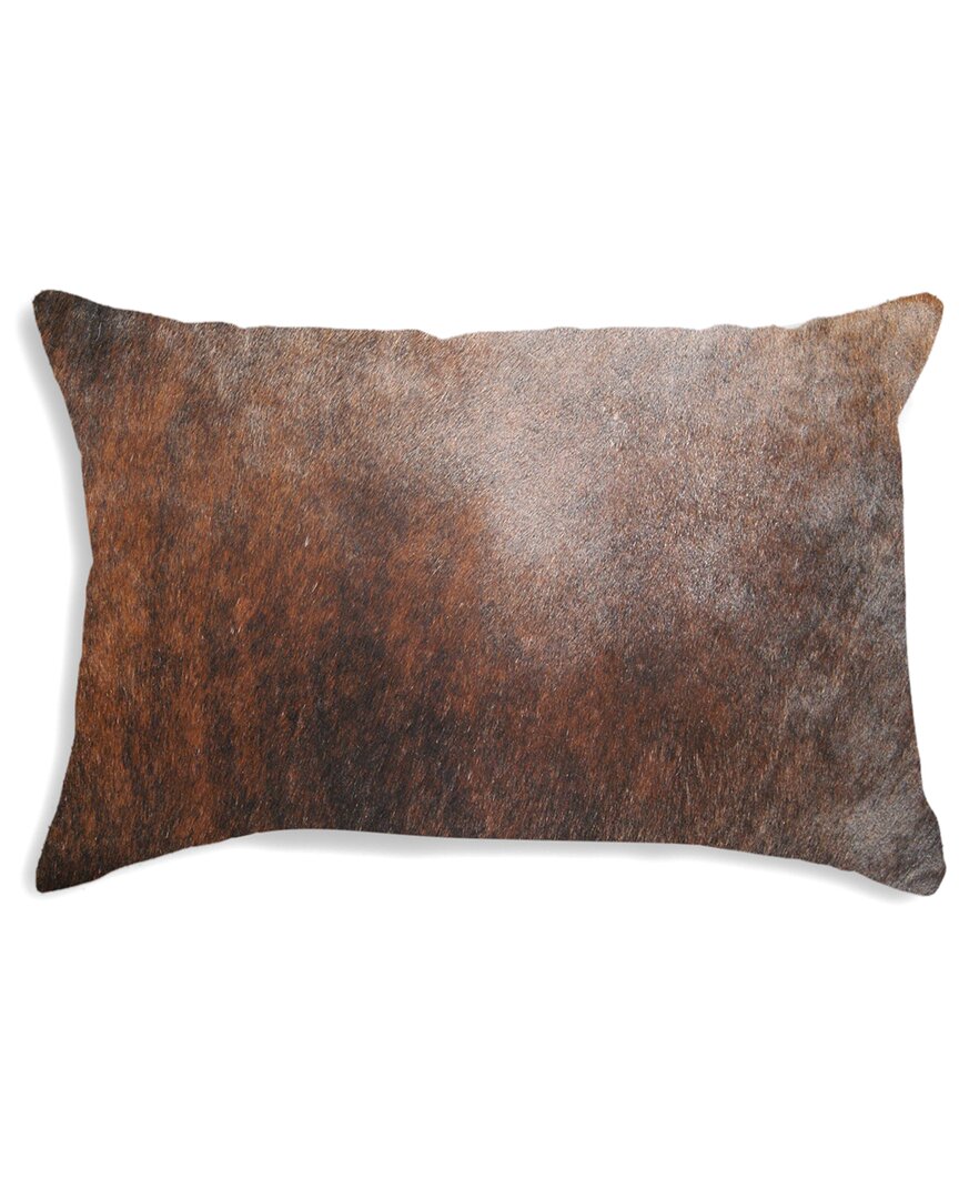 Natural Group Torino Cowhide Pillow In Brown
