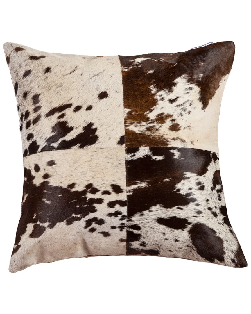 Shop Natural Group Torino Quattro Pillow In Brown