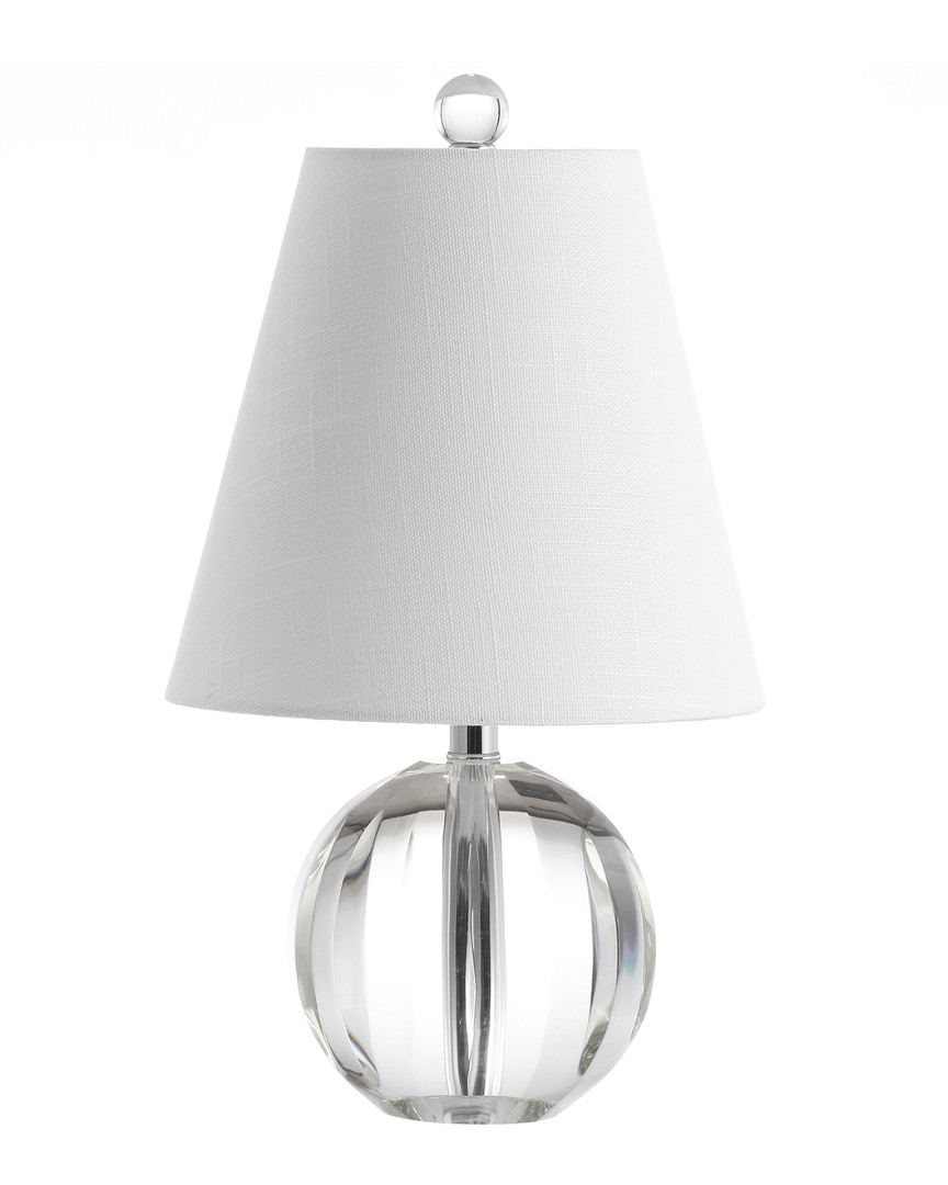 Jonathan Y 25.5in Oslo White Table Lamp