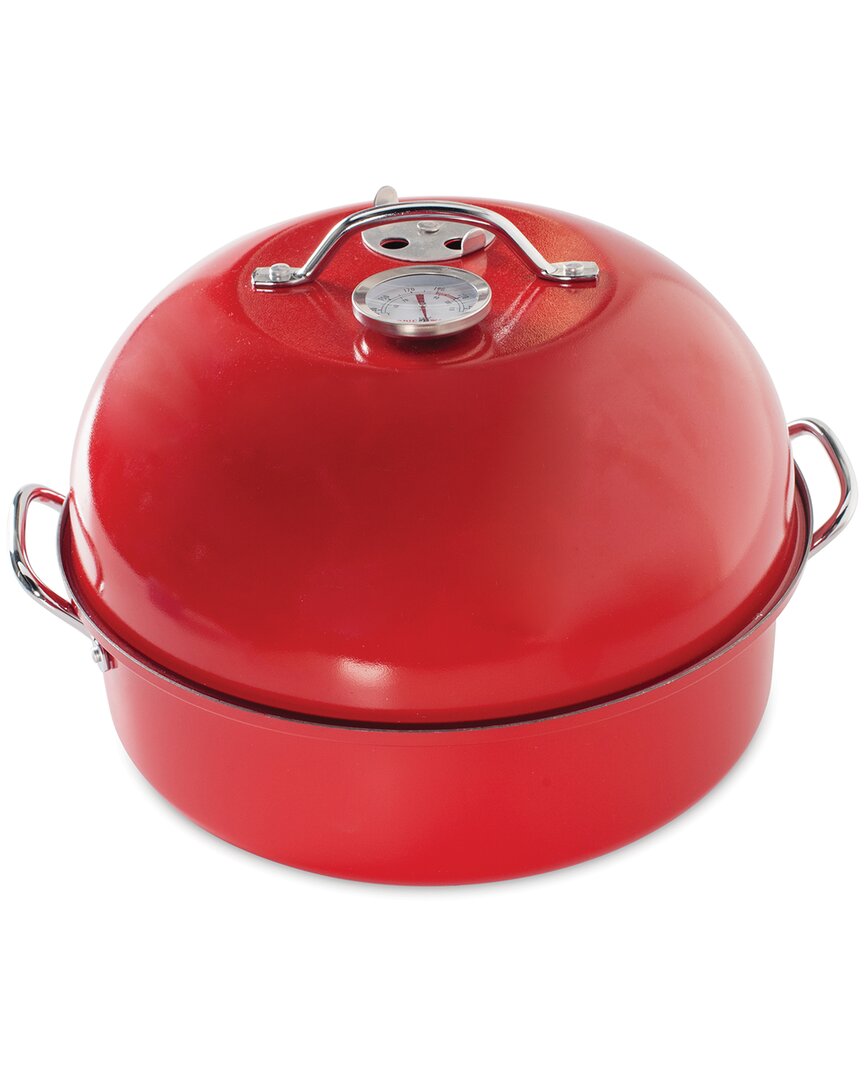 Nordic Ware Kettle Smoker In Red