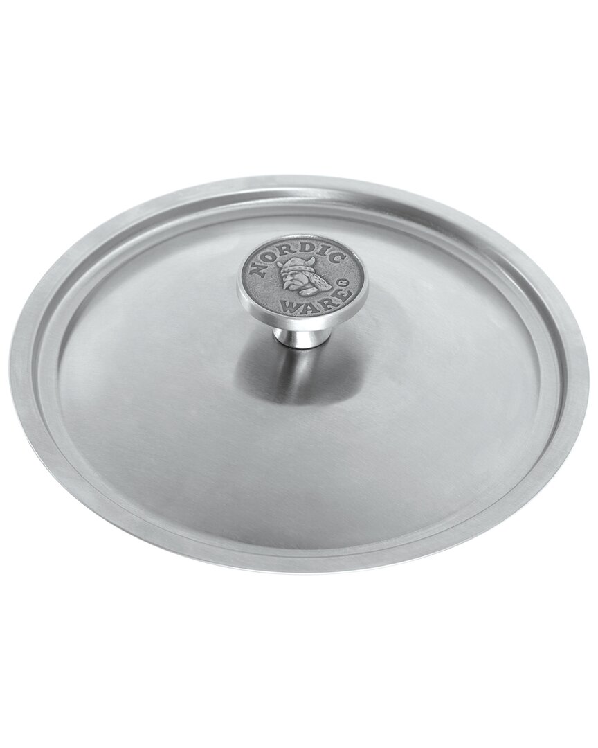 Nordic Ware 8 Stainless Steel Lid In Silver
