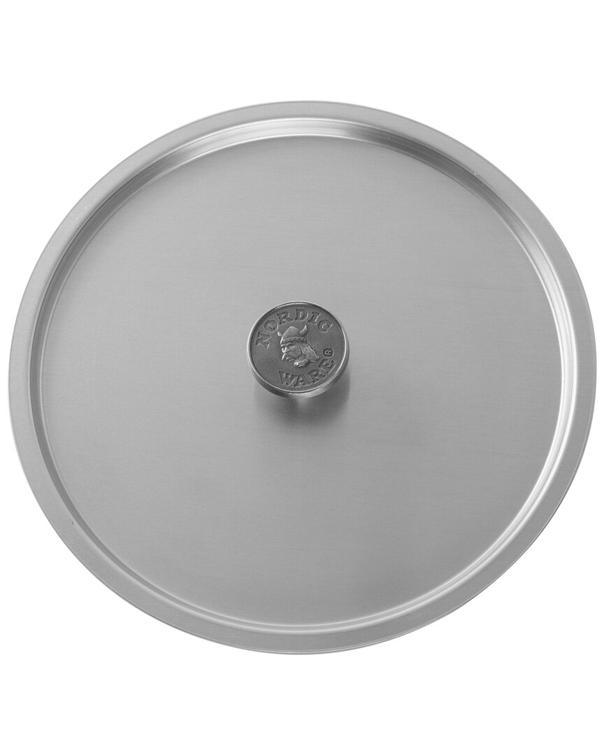 Nordic Ware 10 Stainless Steel Cover ( Fits 6812 Qt ) In Silver