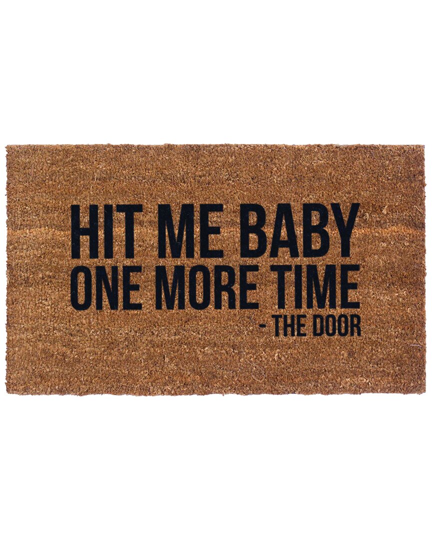 Coco Mats N More Hit Me Baby Doormat In Multicolor