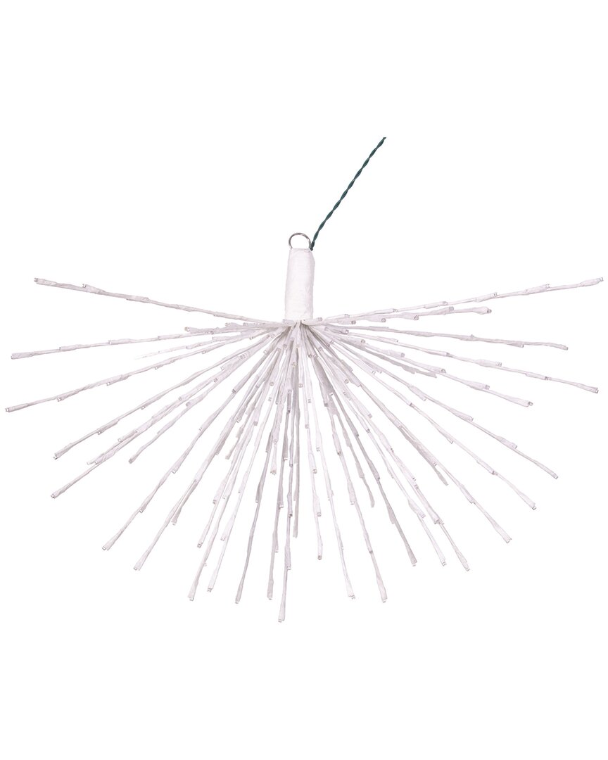 Vickerman 240-light 32in White Starburst Pure White Lights In Silver