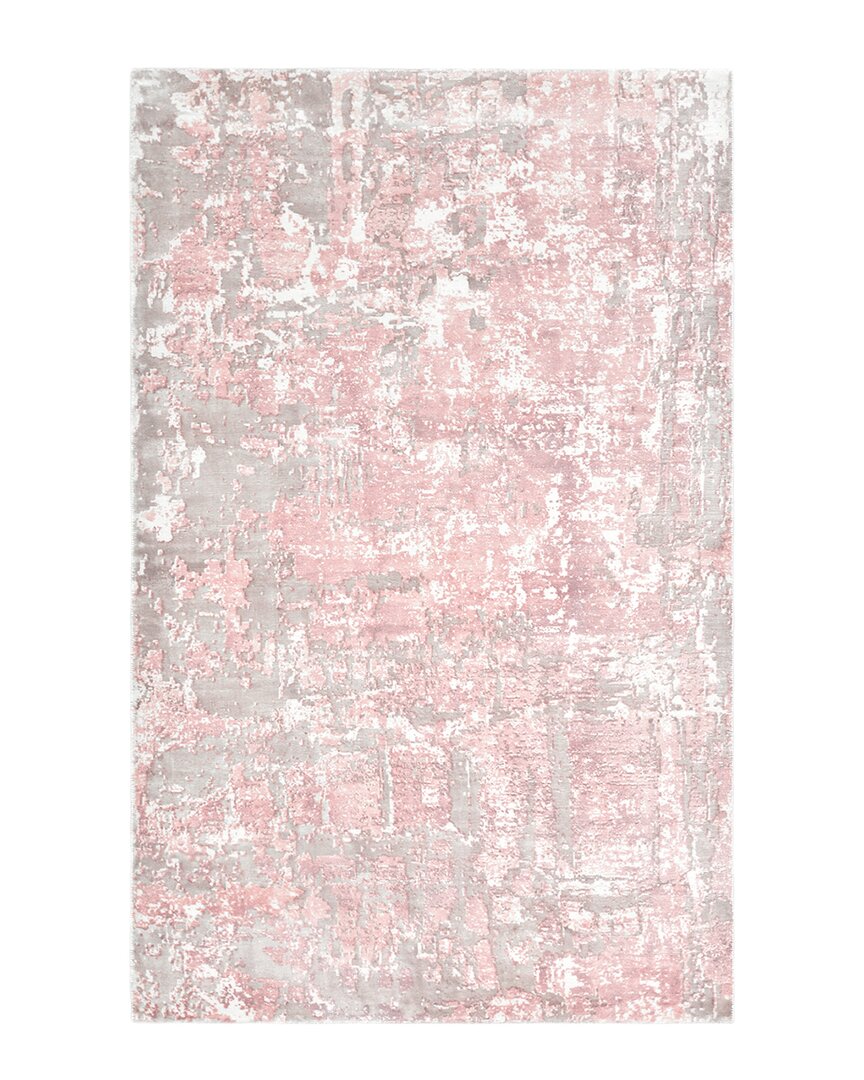 Solo Rugs Blush Loom Knotted Contemporary Rug