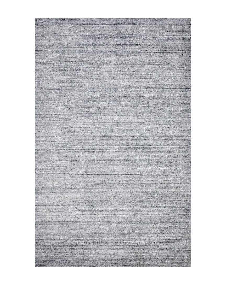 Solo Rugs Harbor Loom Knotted Wool-blend Contemporary Rug