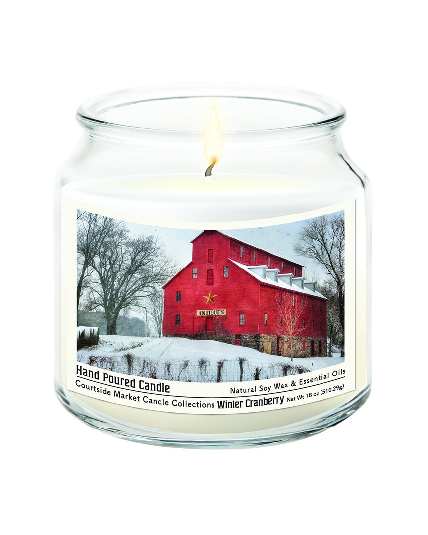 Courtside Market Wall Decor Courtside Market Snow At The Farm Candle In Multi