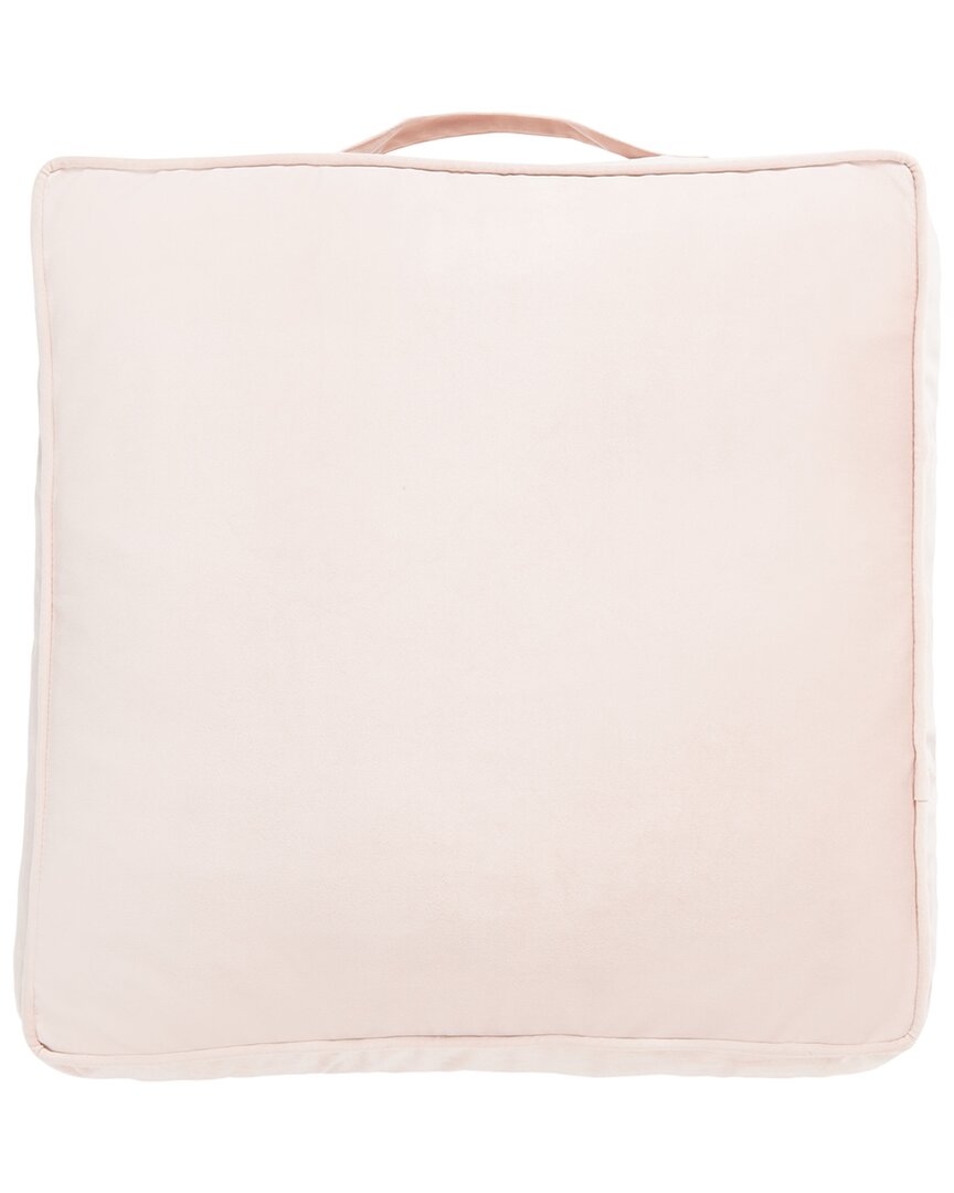 Shop Safavieh Dulcie Floor Pillow In Pink