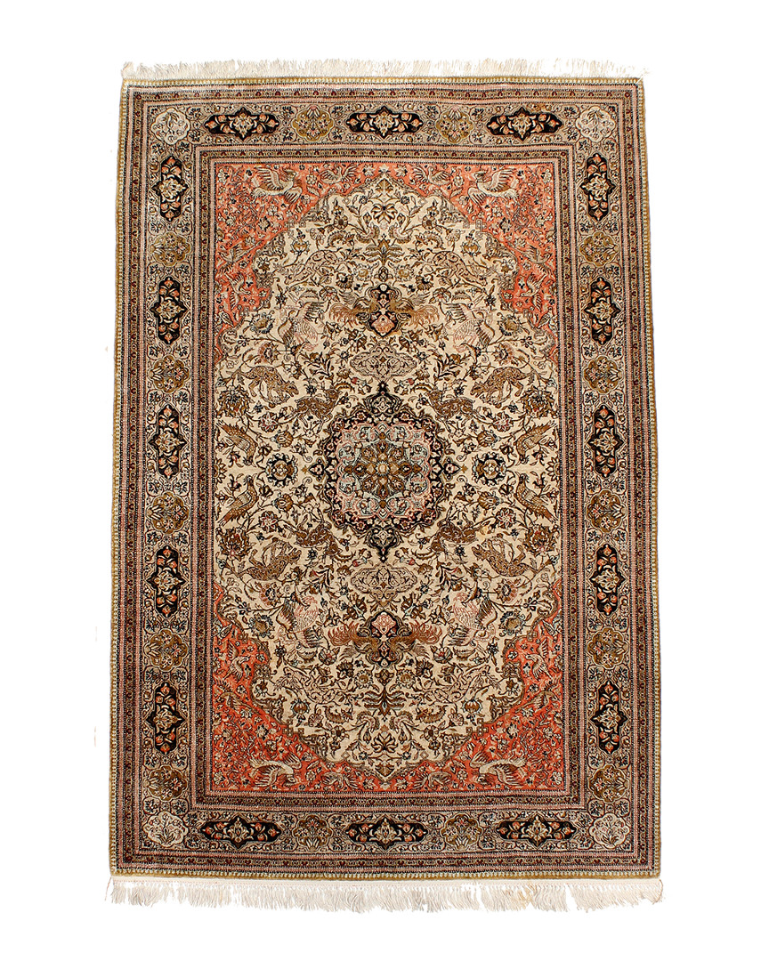 F.j. Kashanian Persian Hand-knotted Rug In Multi
