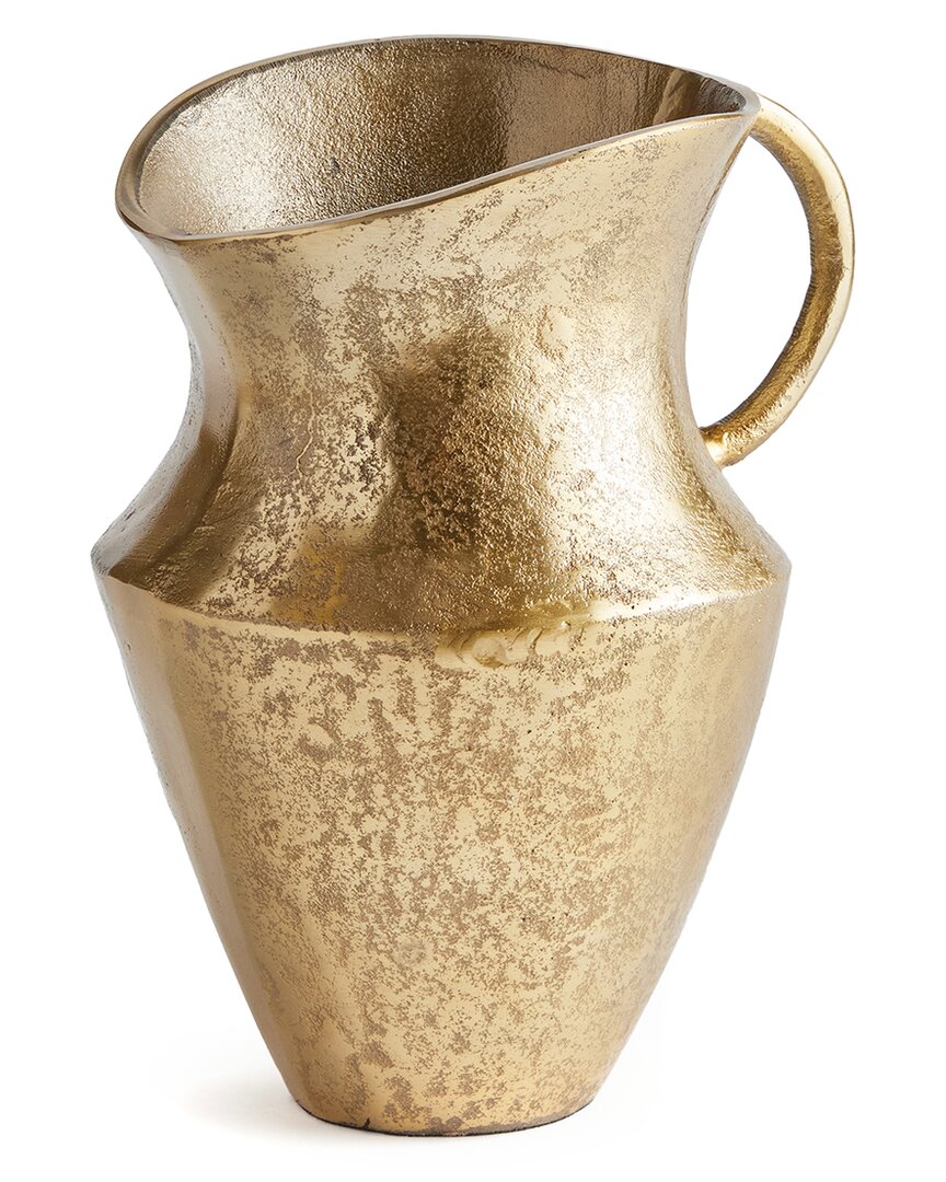 Napa Home & Garden Elaina Decorative Vase Pitcher Large In Gold