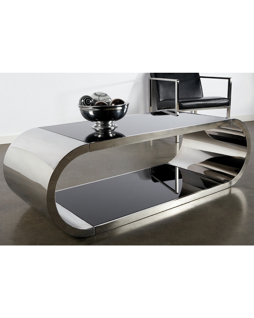 Statements By J Pia Chrome Coffee Table